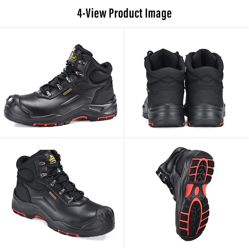 M-8565 CSA Waterproof Safety Boots Multi-View M-8565 CSA أحذية عمل مركبة مقاومة للماء معتمدة من CSA متعددة الرؤية