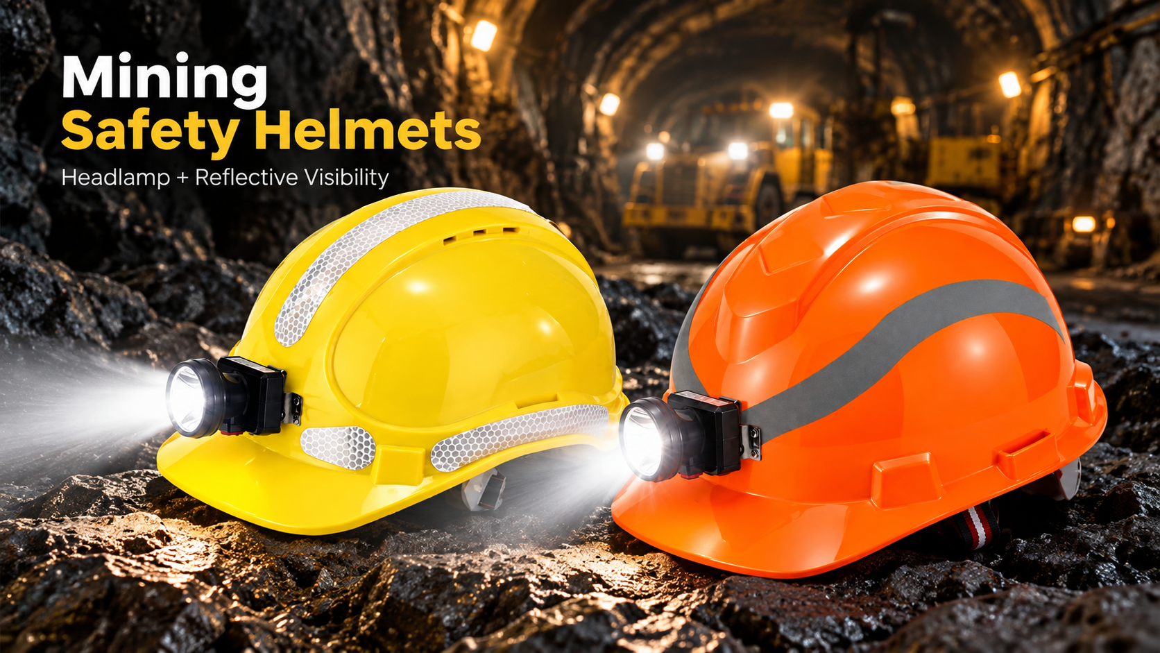 How to Choose a Safety Helmet for Mining & Underground Work كيفية اختيار خوذة الأمان للتعدين والعمل تحت الأرض
