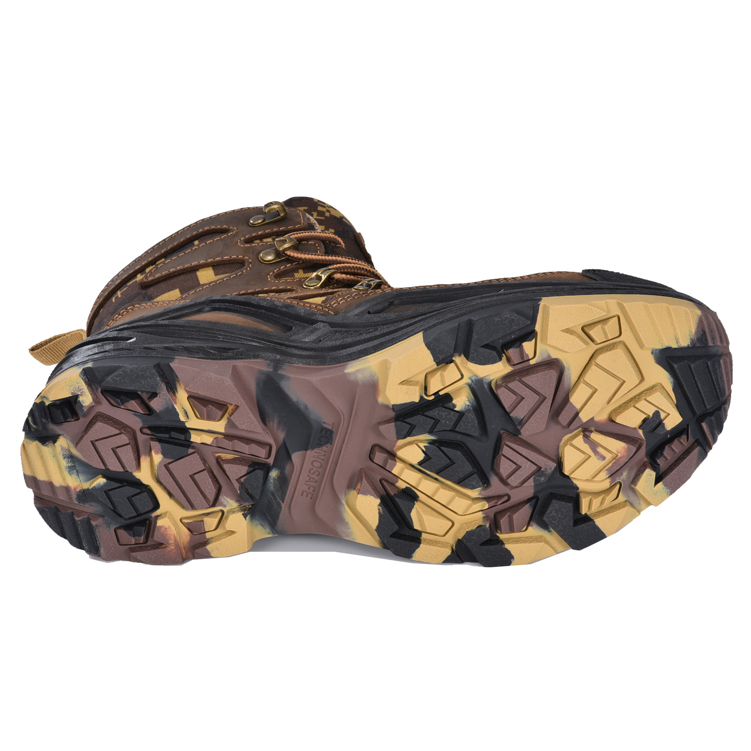 أحذية أمان خالية من المعدن بتصميم مموه ومقاومة للحرارة والأحماض M-855