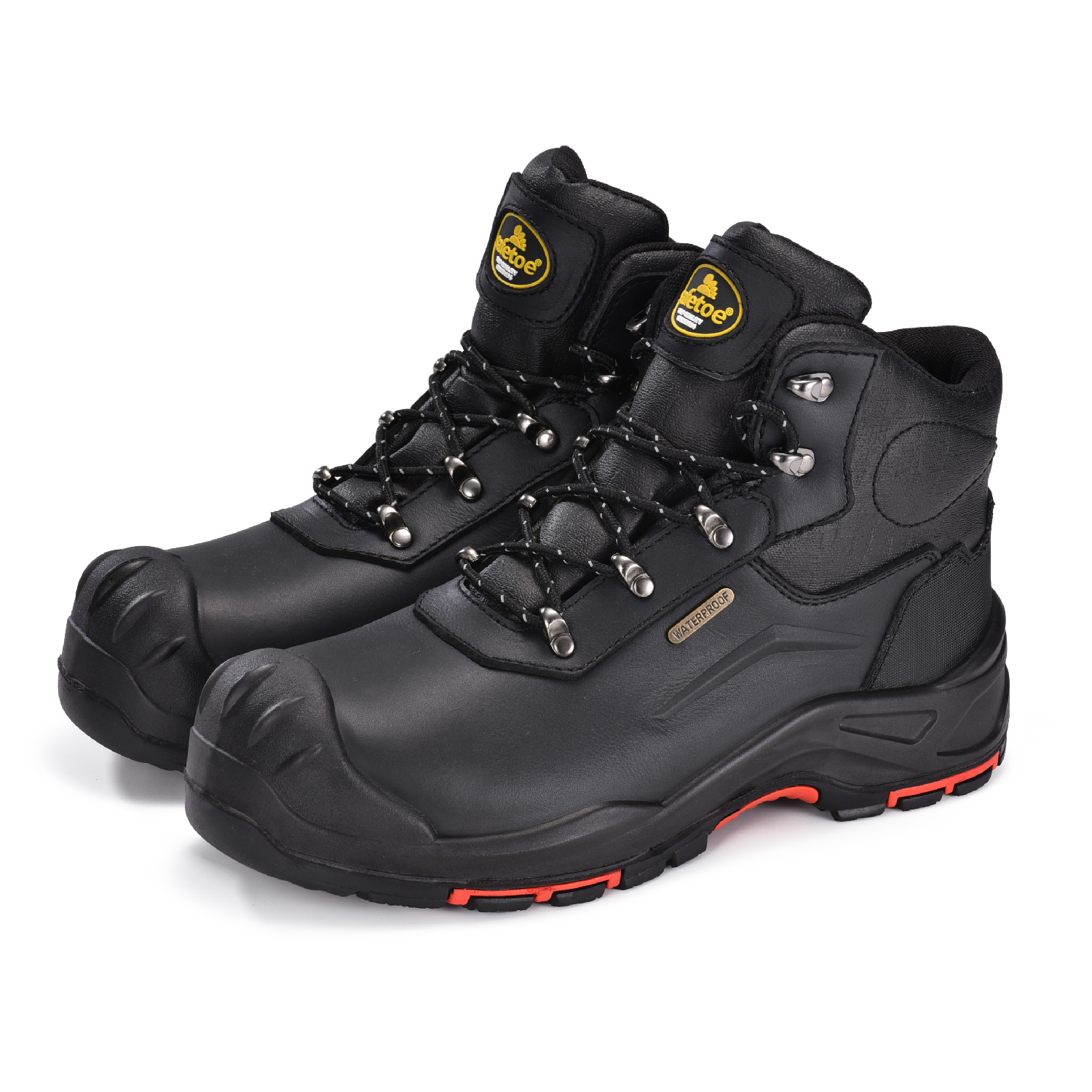 حذاء عمل عالي التحمل ببطانة غشائية مقاومة للماء مع مقدمة مركبة M-8565