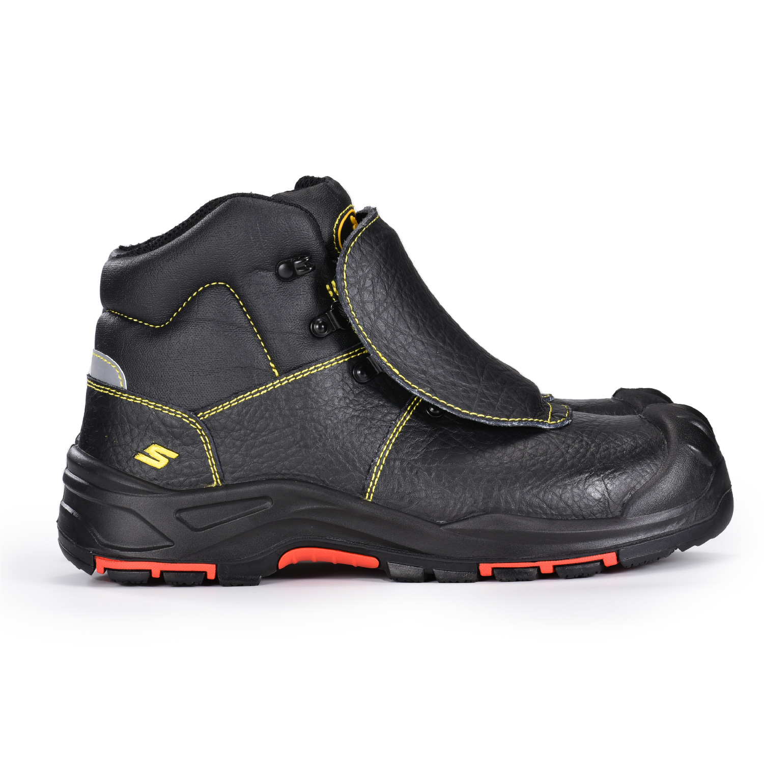 أفضل أحذية عمل اللحام للحام مع واقي مشط القدم M-8387 Met Guard