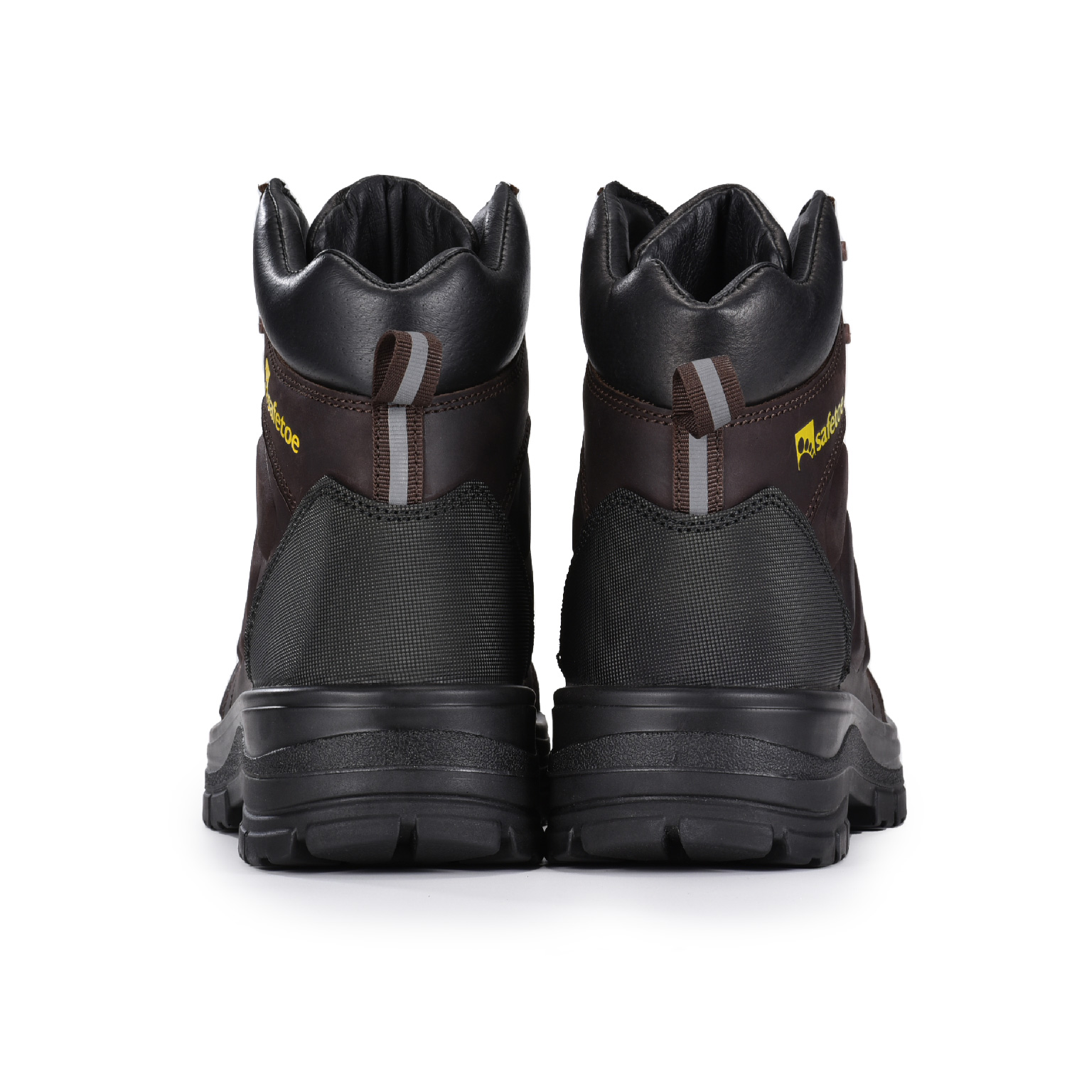 حذاء عمل برباط من الجلد المتين المقاوم للماء للرجال M-8558