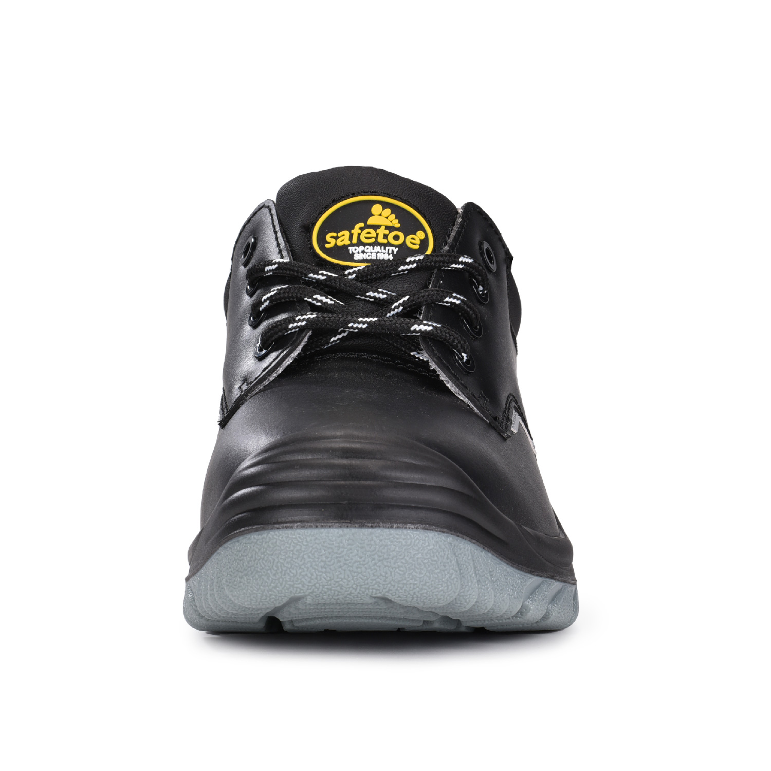 حذاء S3 مصنوع من الجلد الناعم مع غطاء من الصلب لأصابع القدم ولوحة نعل أوسط من الفولاذ L-7163 ناعمة