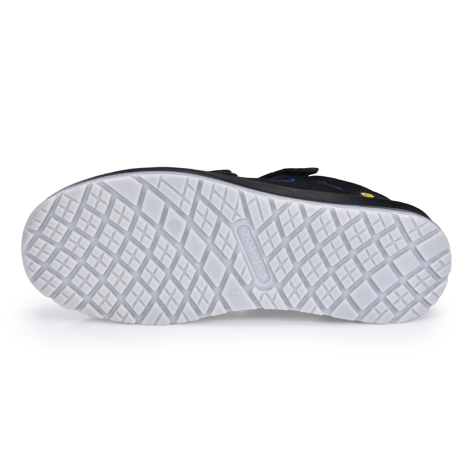 قباقيب عمل مركبة خالية من المعدن من ألمانيا ديزاين S1P للرجال L-7518B باللون الأزرق