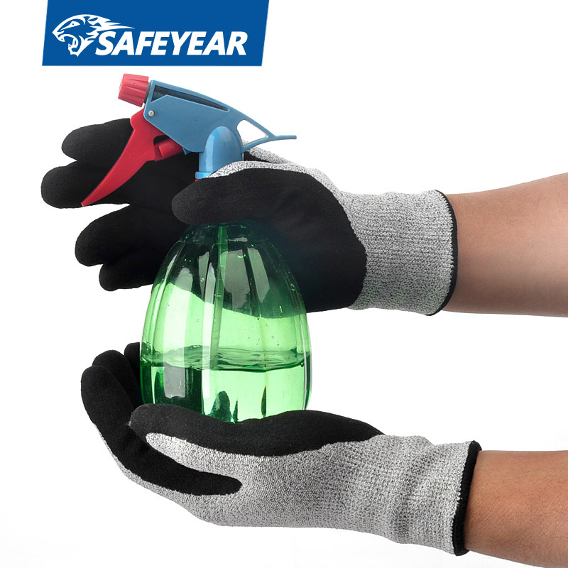 قفازات العمل الثقيلة المضادة للقطع FL-HDPNFM