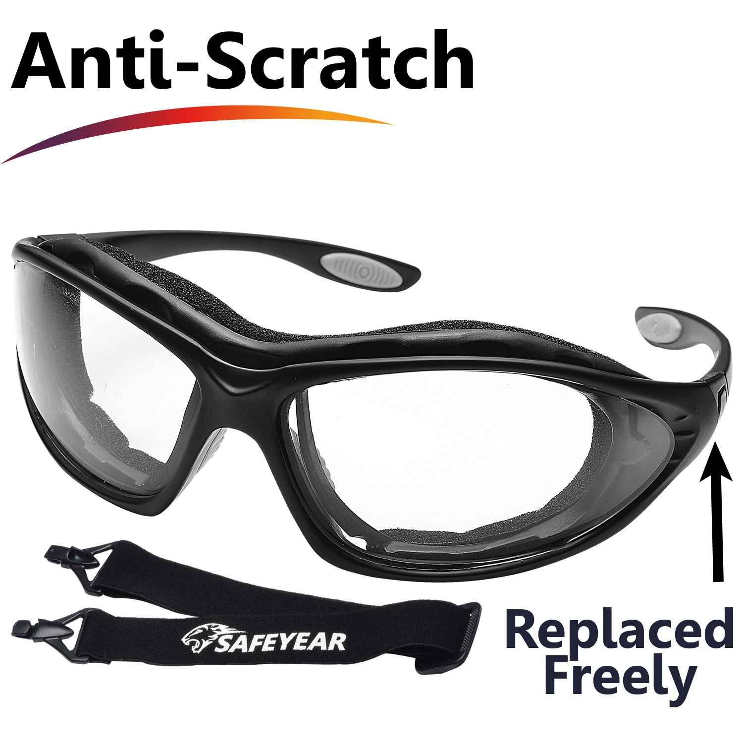 زجاج أمان حماية من الأشعة فوق البنفسجية جاهز للاستخدام SG002