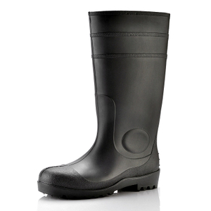 S5 Rain Safety Boots W-6037 أسود