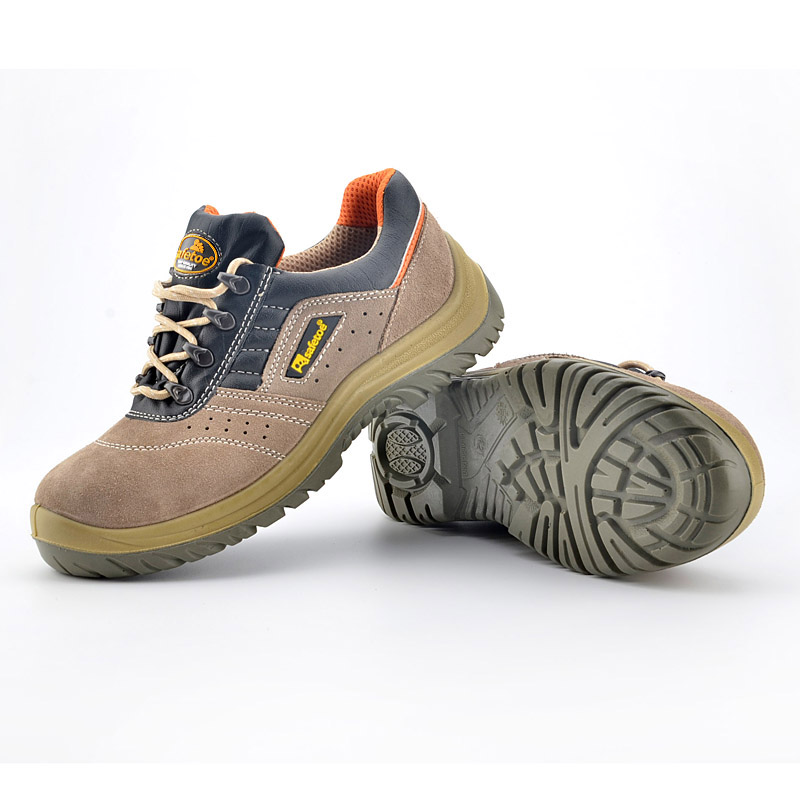 حذاء سلامة الصيف الصلب اصبع القدم L-7268 بيج