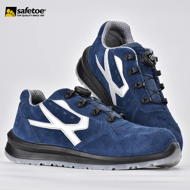 أحذية أمان رياضية خالية من المعدن مع إغلاق TLS L-7328