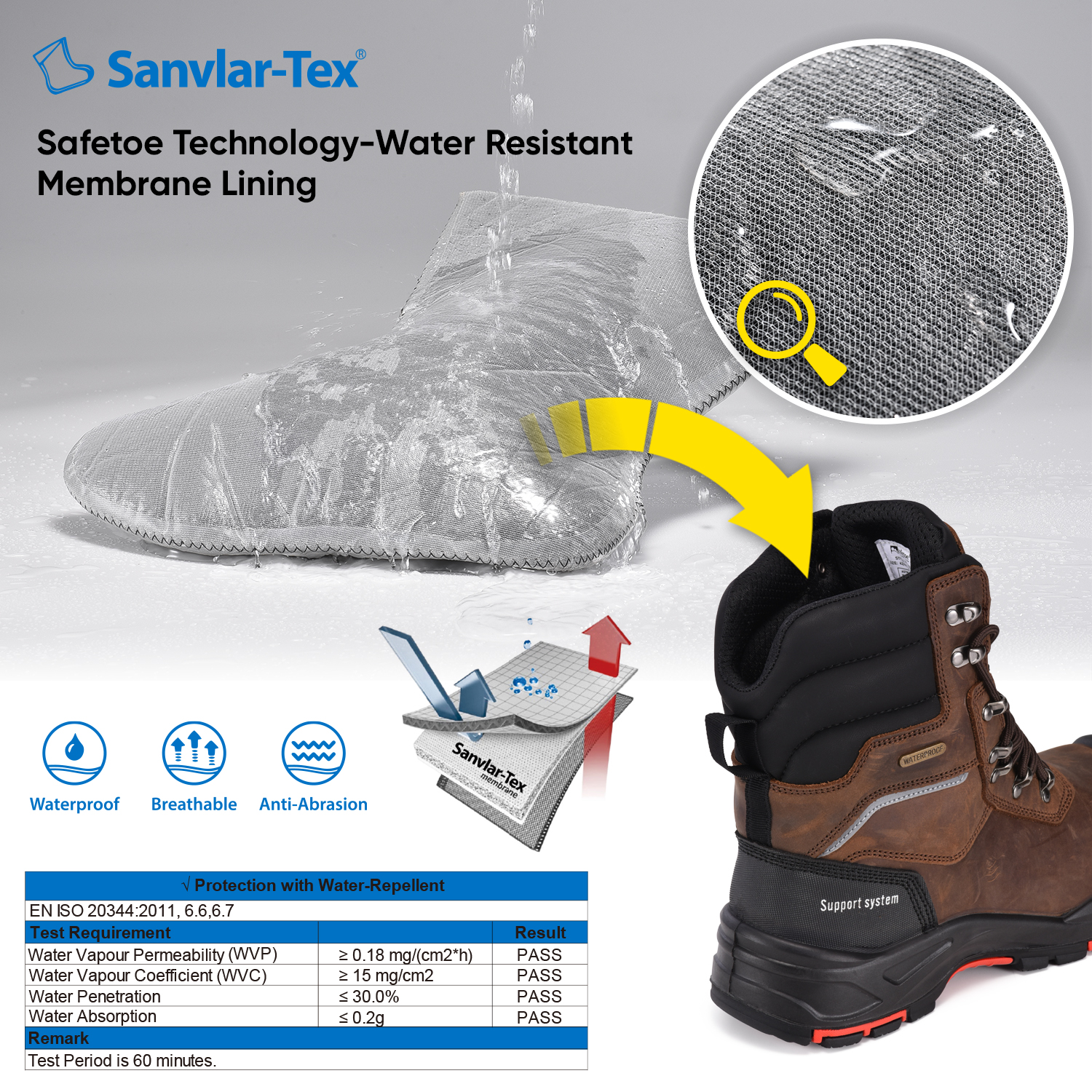 7-H-9552-waterproof safety boots