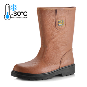 الحرارية الدافئة الصلب اصبع القدم كاب أحذية سلامة العمل Rigger H-9430