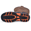 دائم أفضل لحام أحذية سلامة العمل لحام براون أحذية سلامة Kelvar Midsole H-9437