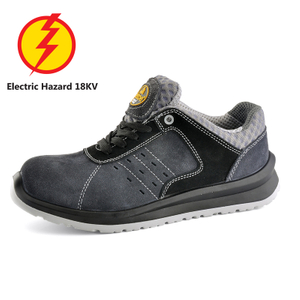 مركب عالي الجهد 415 فولت لأحذية سلامة العمل الكهربائية المعزولة غير الموصلة للكهرباء