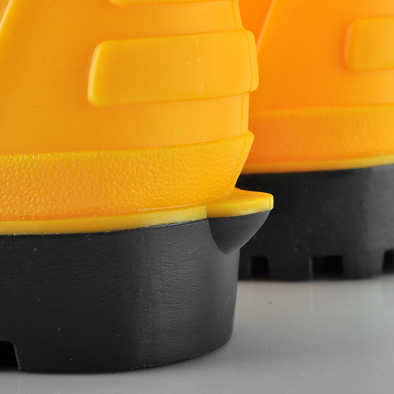 حذاء المطر S5 شديد التحمل W-6038 أصفر