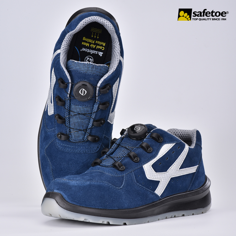 أحذية أمان رياضية خالية من المعدن مع إغلاق TLS L-7328