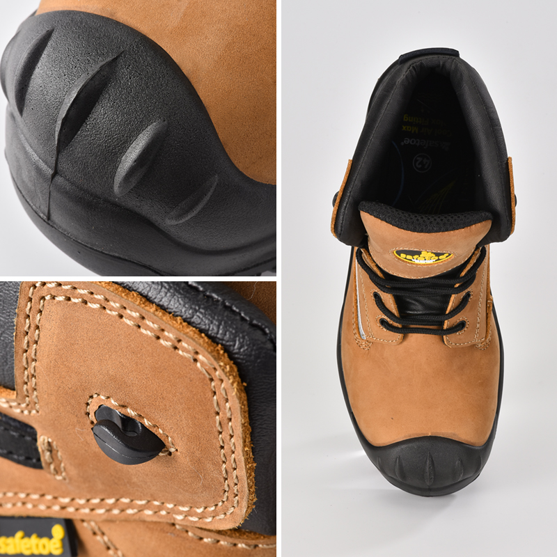 أحذية السلامة المقاومة للمواد الكيميائية والنفط M-8370 Overcap