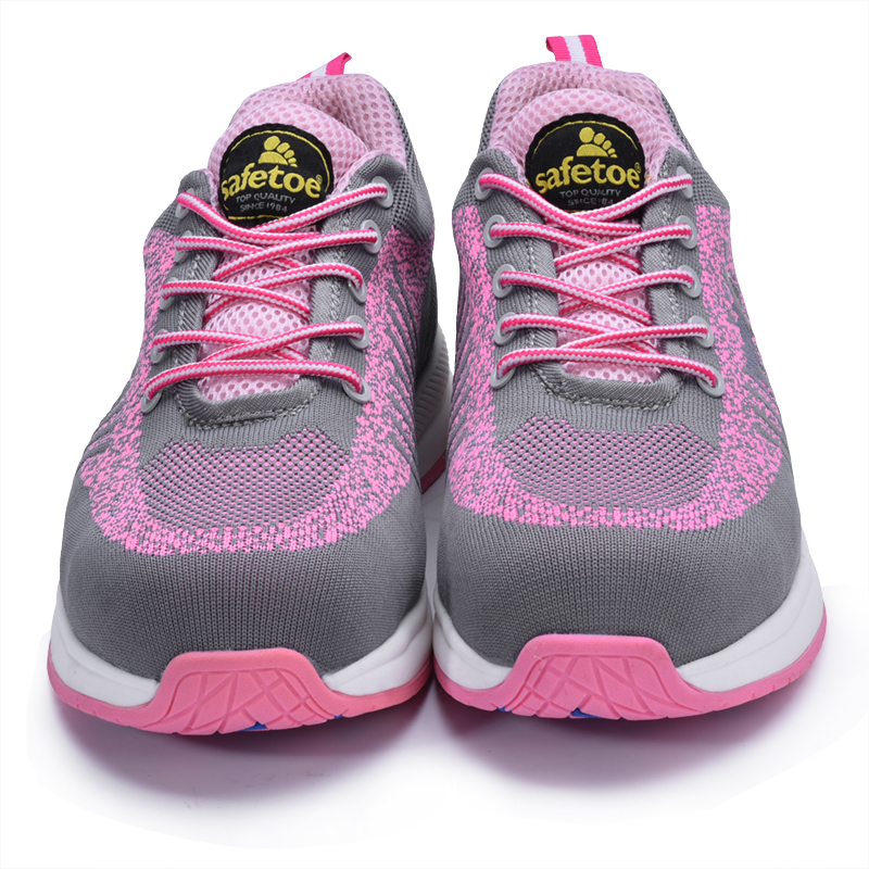 أحذية العمل الآمنة المركبة المقاومة للانزلاق للمرأة