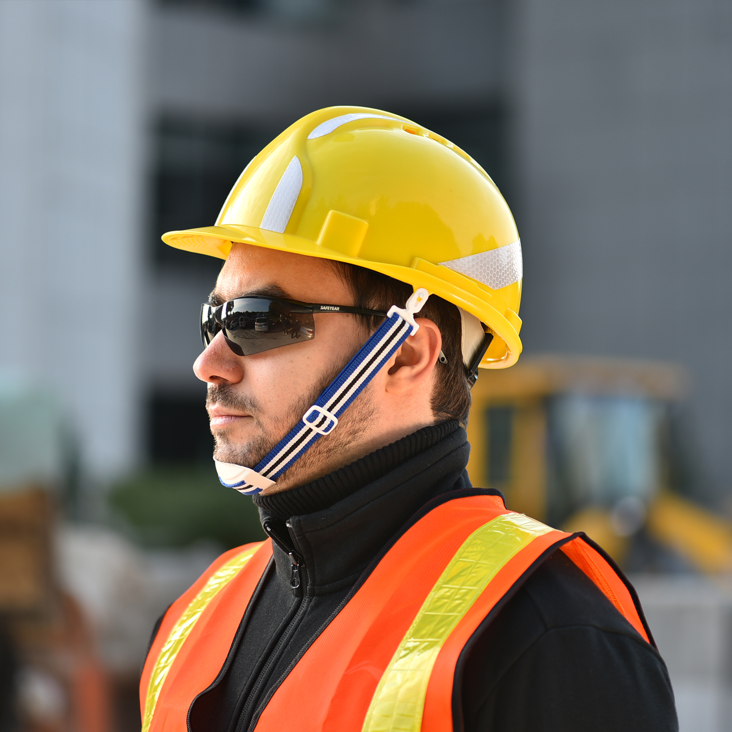 American Style Safety Helmet W-036 Yellow