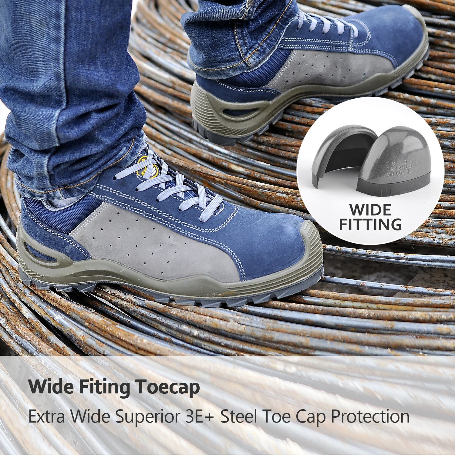 S1P أحذية سلامة جلد البقر L-7295