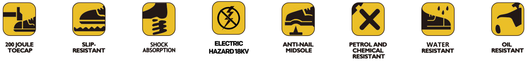 ميزات أحذية السلامة للنساء L-7398