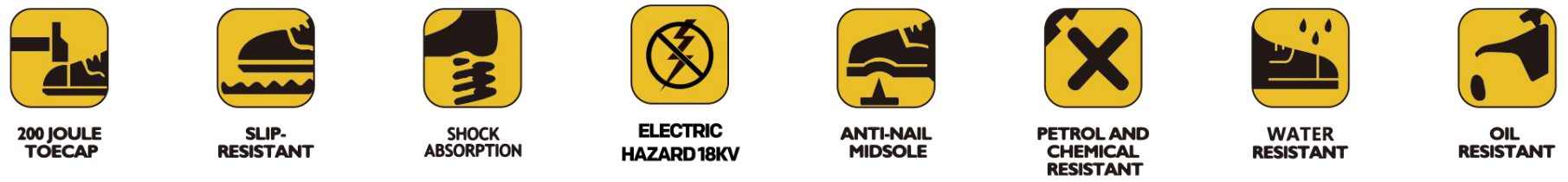 ميزات أحذية العمل الشتوية الآمنة