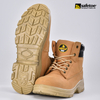 جلد البقر Nubuck الصلب اصبع القدم أحذية العمل M-8173