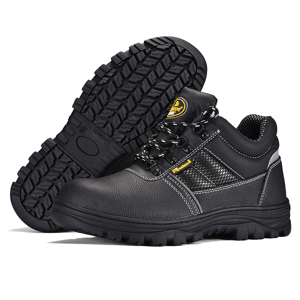 حذاء أمان للرصف مصنوع من الفولاذ المقاوم للزيوت والأحماض M-8215RB