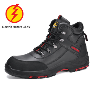 أحذية سلامة العمل المعزولة للرجال من الأصابع المركبة المقاومة للماء للرجال 