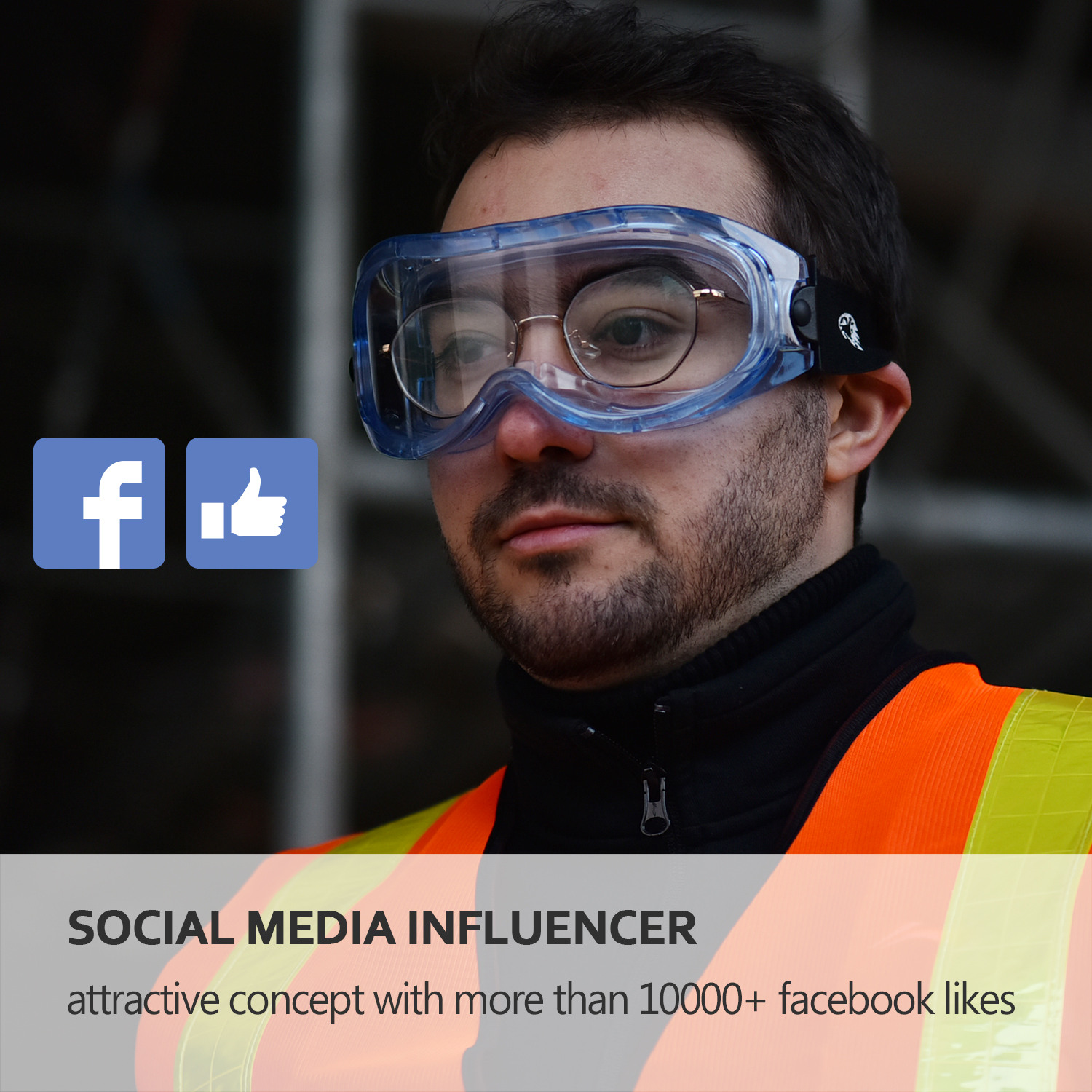 نظارات أمان خفيفة الوزن SG007 خضراء