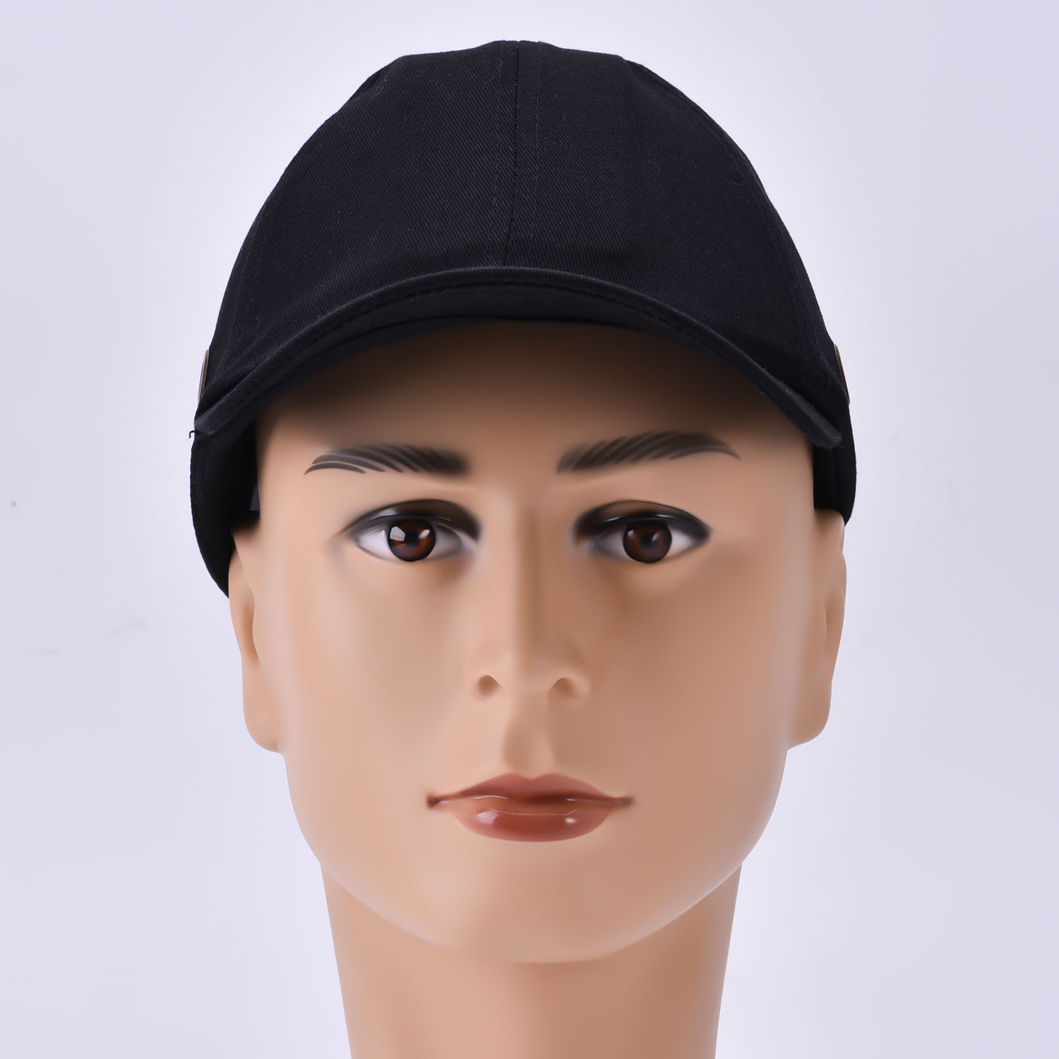 قبعة أمان بتصميم بيسبول WH001 - أسود