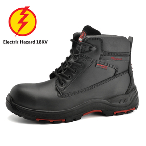 أحذية العمل بأصابع القدم المطاطية المعزولة المقاومة للماء