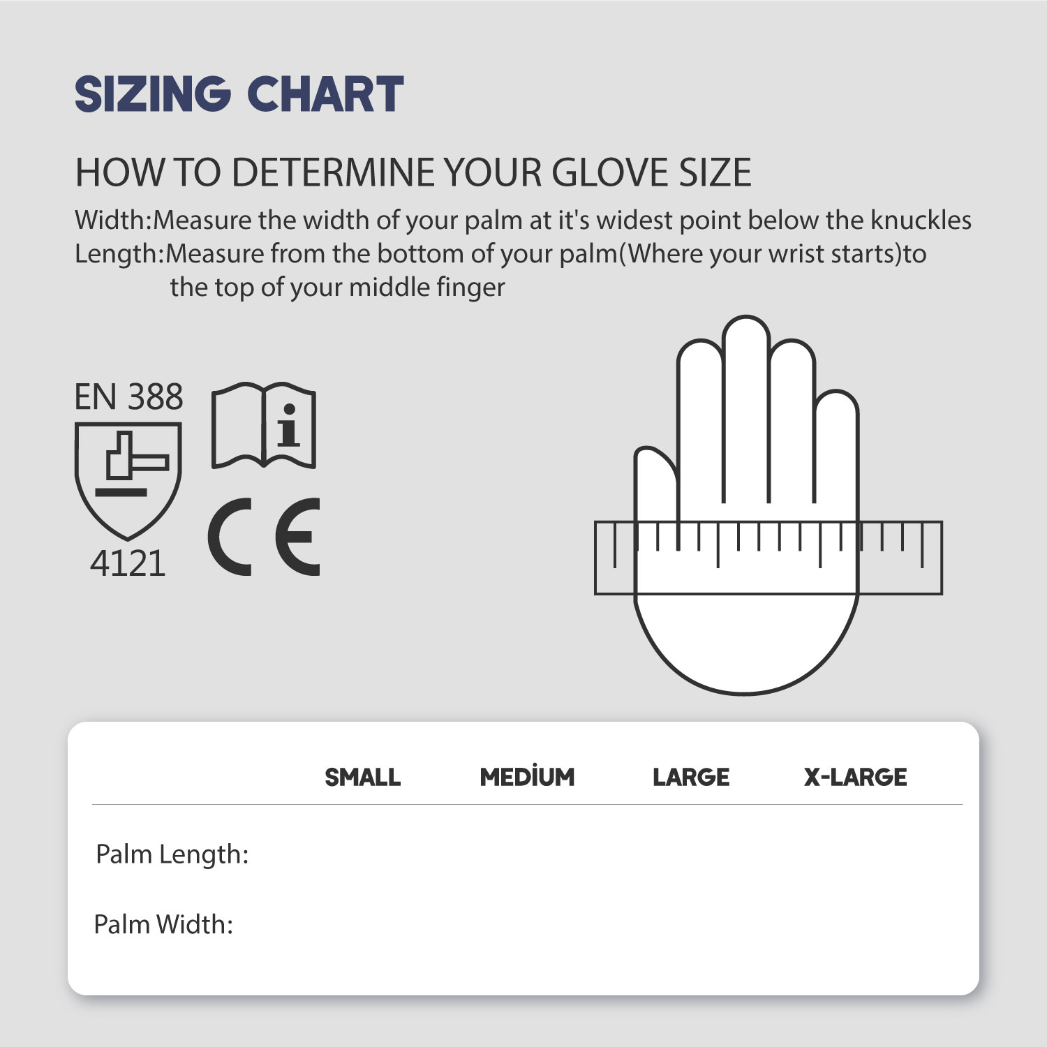 قفازات العمل المقاومة للقطع FL-HDPB