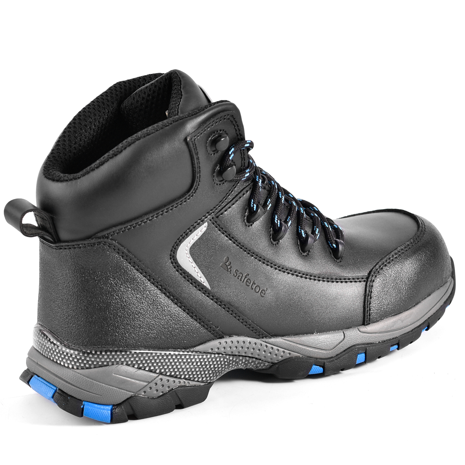 أحذية عمل جلدية ناعمة للأمان الصناعي M-8511