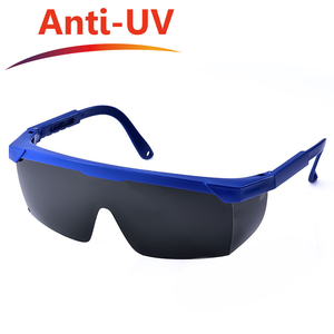 نظارات أمان للكمبيوتر الشخصي الداكنة شديدة التحمل KS102 أسود