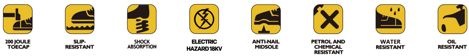 حذاء سيفتي نسائي كهربائي