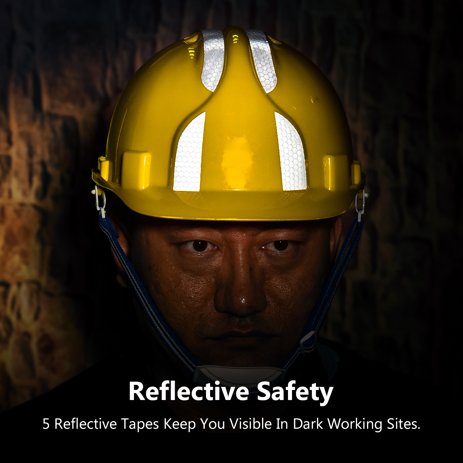 American Style Safety Helmet W-036 Yellow