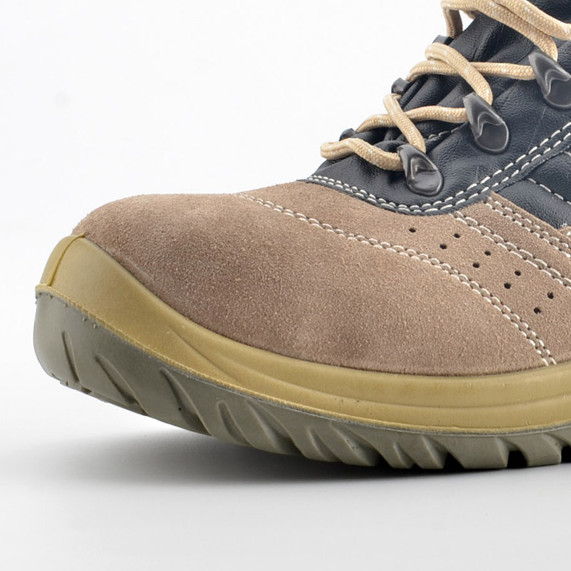 حذاء سلامة الصيف الصلب اصبع القدم L-7268 بيج