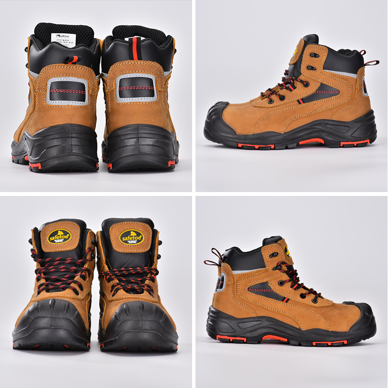 أحذية السلامة الجاهزة المقاومة للنفط المركب M-8518 Overcap