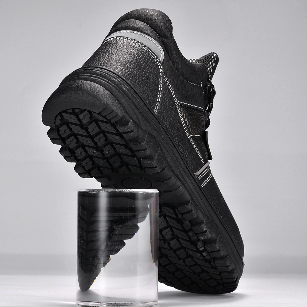 حذاء أمان للرصف مصنوع من الفولاذ المقاوم للزيوت والأحماض M-8215RB