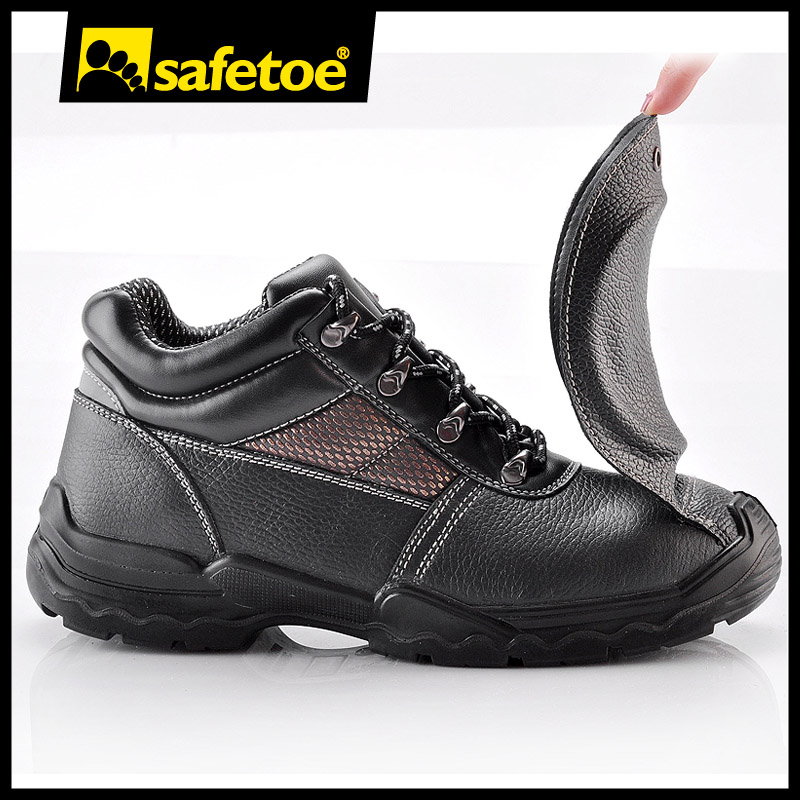 اللحام نمط الجلود الثقيلة لحام مشط القدم الحرس أحذية السلامة الأحذية M-8215