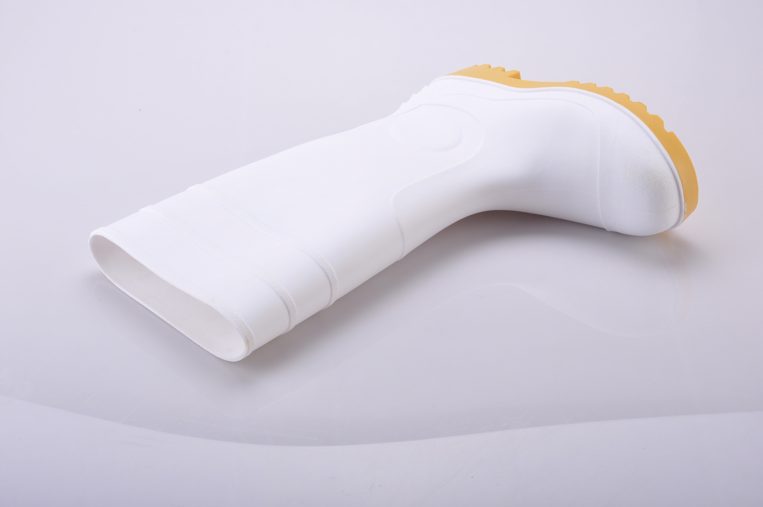 حذاء المطر PVC ويلينغتون W-6037 أبيض