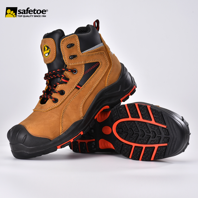 أحذية السلامة الجاهزة المقاومة للنفط المركب M-8518 Overcap