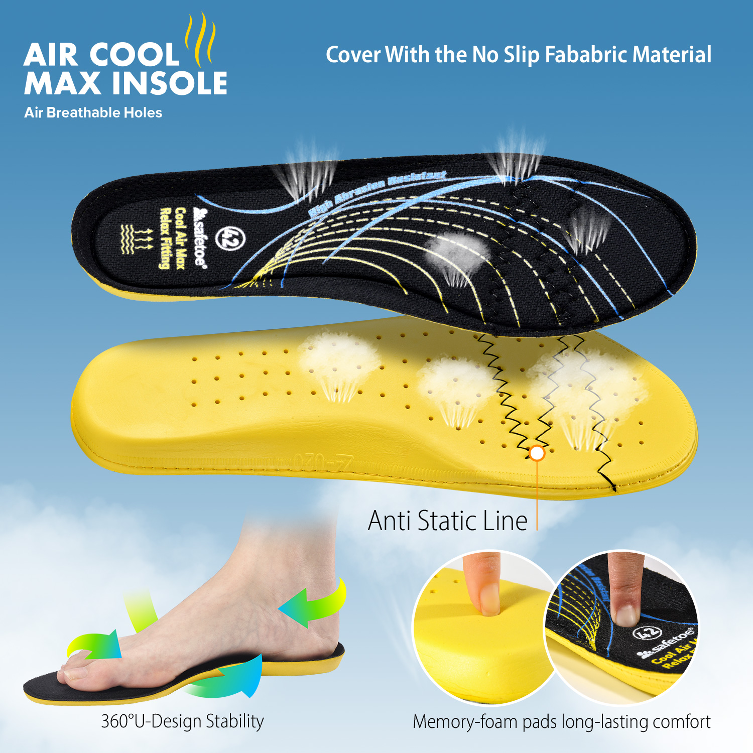 memory insole نعل الذاكرة