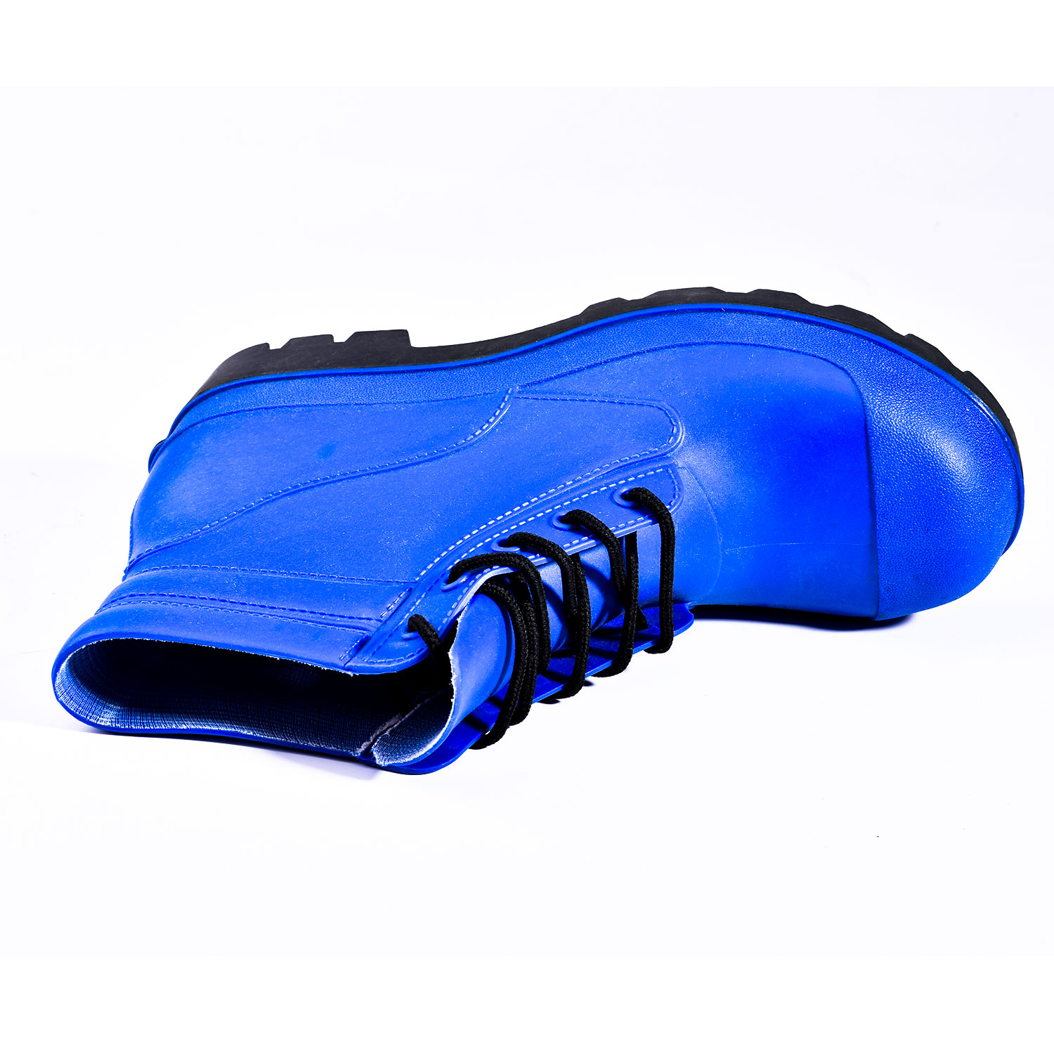 أحذية المطر البناء W-6050 الأزرق