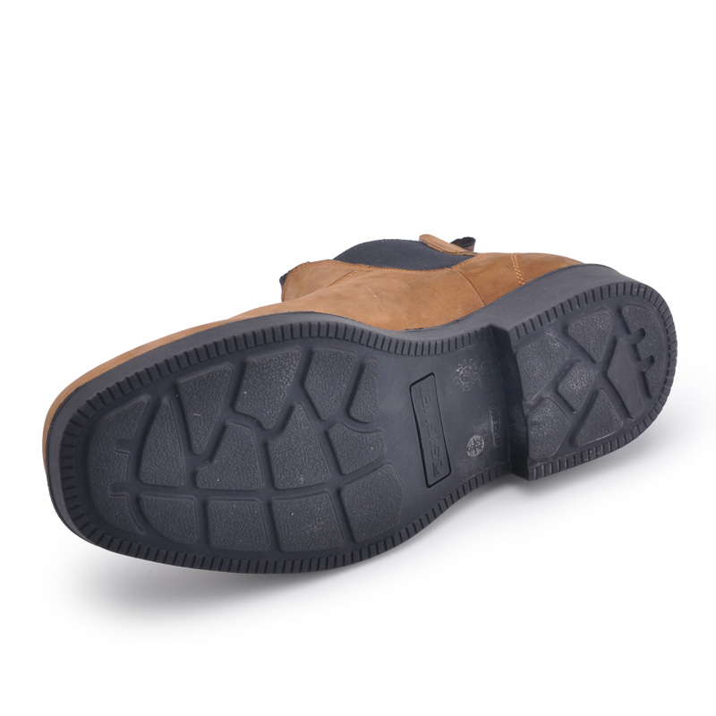 حذاء بني للسلامة سهل الارتداء M-8316