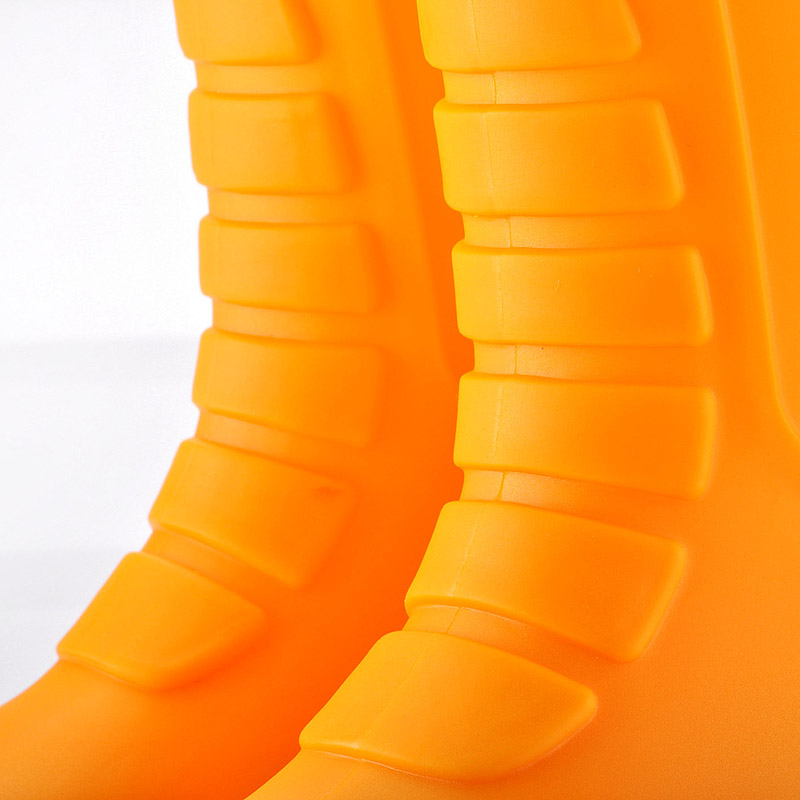 حذاء المطر S5 شديد التحمل W-6038 أصفر