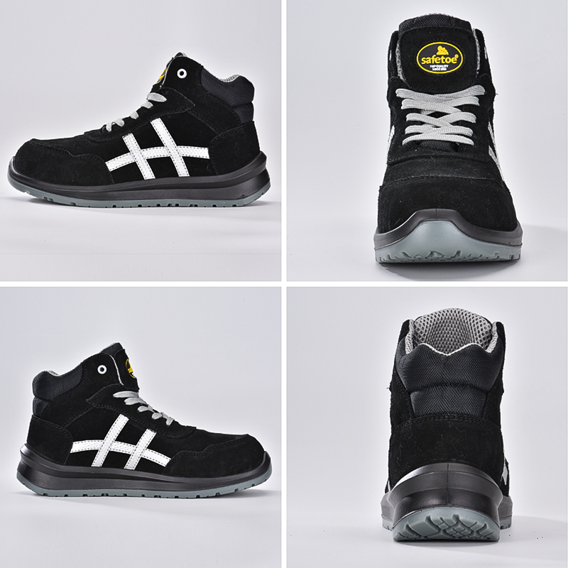 حذاء عمل معدني مركب Toecap M-8439 أسود