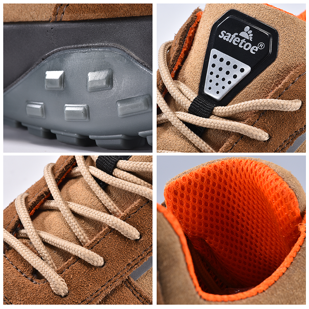 أحذية سيدات سيدات أحذية الانزلاق على أحذية السلامة في العمل للسيدات