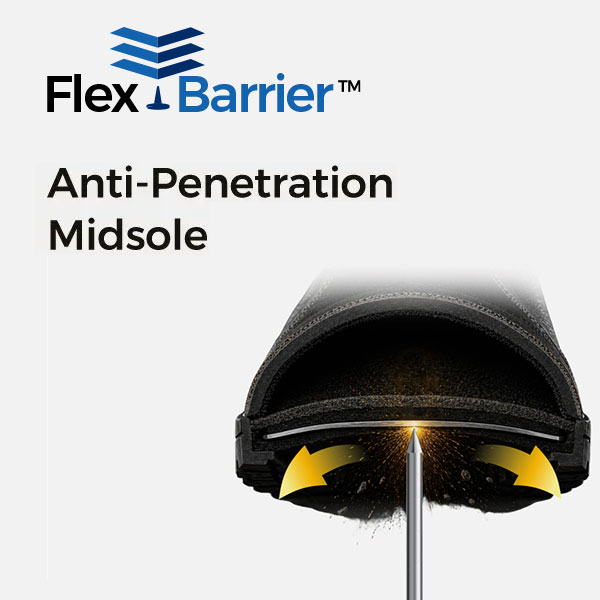 نعل أوسط FlexBarrier مضاد للاختراق