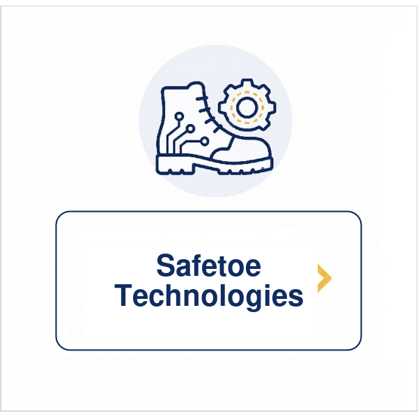 اكتشف تقنيات حماية Safetoe والراحة والأداء لأحذية السلامة